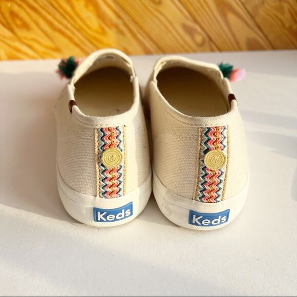 KEDS x Jungalow Double Decker Duet Tassel Slip on Sneakers - Picture 3 of 7